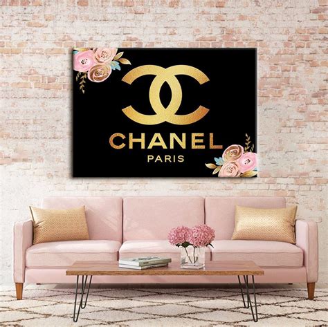 chanel images wall art.